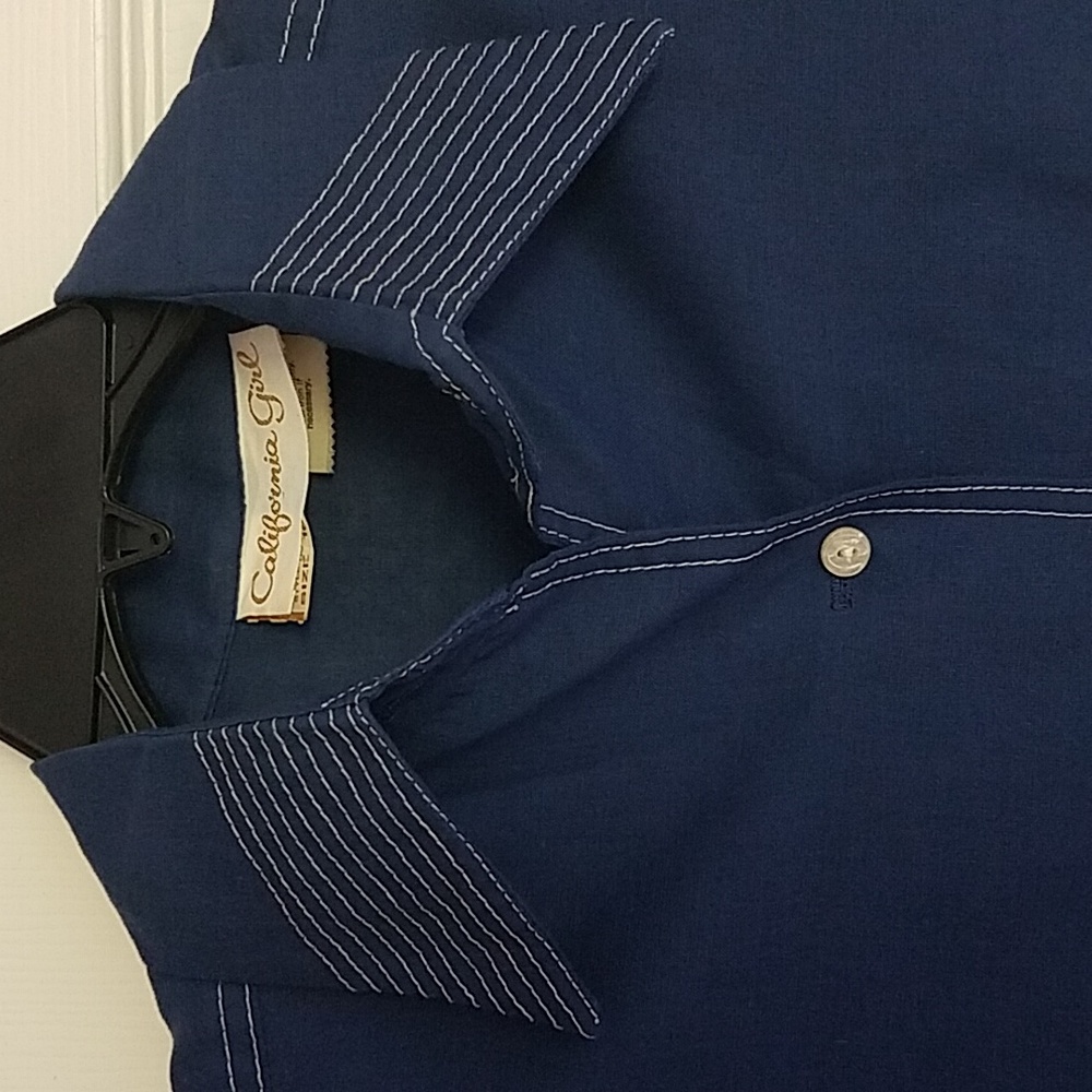VTG California Girl blouse NWT - Picture 4 of 12